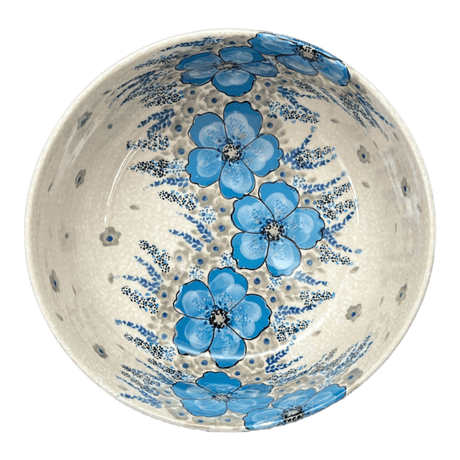 Bowl, Round, Magnolia, 8" in "Something Blue" by Zaklady | Y835A-ART374