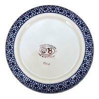 A picture of a Polish Pottery Zaklady 8" Magnolia Bowl (Ditsy Daisies) | Y835A-D120 as shown at PolishPotteryOutlet.com/products/8-magnolia-bowl-daisy-dot-y835a-d120