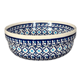 Bowl, Round, Magnolia, 8" in "Mosaic Blues" by Zaklady | Y835A-D910