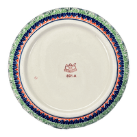 A picture of a Polish Pottery 8" Magnolia Bowl (Lilac Garden) | Y835A-DU155 as shown at PolishPotteryOutlet.com/products/8-magnolia-bowl-du155-y835a-du155