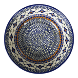 Bowl, Round, Magnolia, 8" in "Emerald Mosaic" by Zaklady | Y835A-DU60