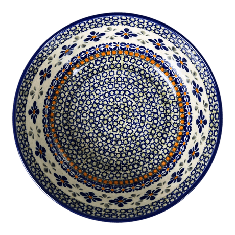 Bowl, Round, Magnolia, 8" in "Emerald Mosaic" by Zaklady | Y835A-DU60