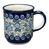 Mug, Traditional Mug, 8 oz in "Spring Swirl" by Zaklady | Y903-A1073A