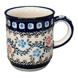 Mug, Traditional Mug, 8 oz in "Climbing Aster" by Zaklady | Y903-A1145A