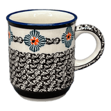 Mug, Traditional Mug, 8 oz in "Mesa Verde Midnight" by Zaklady | Y903-A1159A