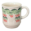 Polish Pottery Zaklady 8 oz. Traditional Mug (Raspberry Delight) | Y903-D1170 at PolishPotteryOutlet.com
