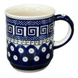 Mug, Traditional Mug, 8 oz in "Grecian Dot" by Zaklady | Y903-D923