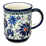 Mug, Traditional Mug, 8 oz in "Floral Explosion" by Zaklady | Y903-DU126