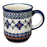 Mug, Traditional Mug, 8 oz in "Emerald Mosaic" by Zaklady | Y903-DU60