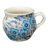 Mug, Belly Mug, 16 oz Large in "Something Blue" by Zaklady | Y910-ART374