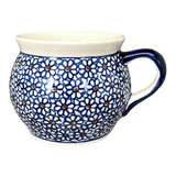 Mug, Belly Mug, 16 oz Large in "Ditsy Daisies" by Zaklady | Y910-D120