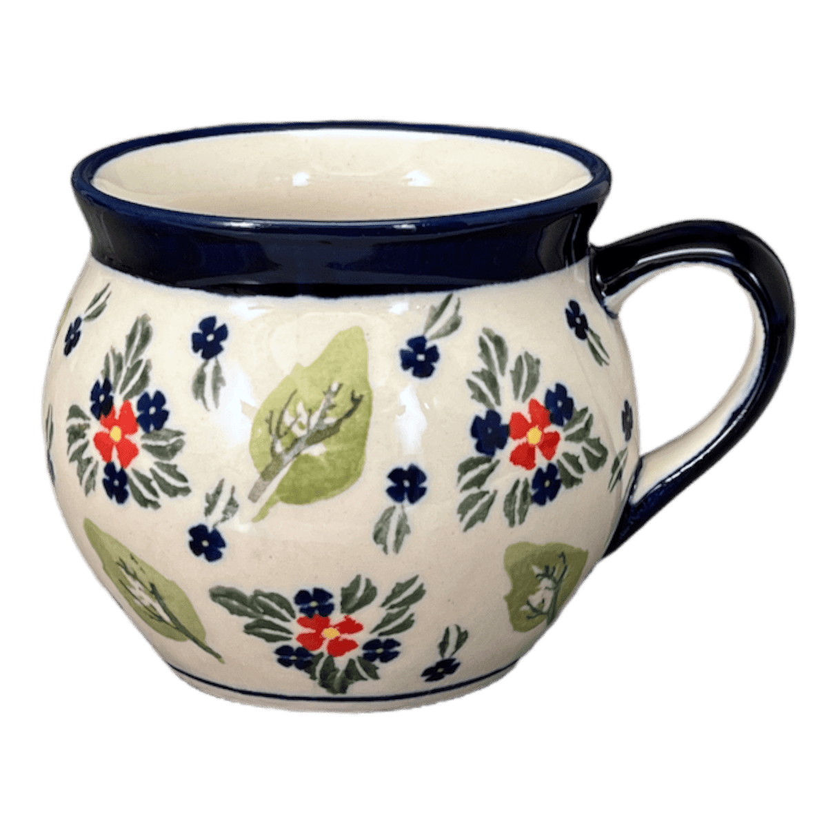 Mug, Belly, 10 oz in "Mountain Flower" by Zaklady | Y911-A1109A