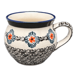 Mug, Belly, 10 oz in "Mesa Verde Midnight" by Zaklady | Y911-A1159A