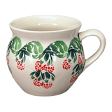 Mug, Belly Mug, 10 oz Medium in "Raspberry Delight" by Zaklady | Y911-D1170