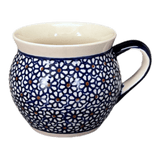 Mug, Belly, 10 oz in "Ditsy Daisies" by Zaklady | Y911-D120