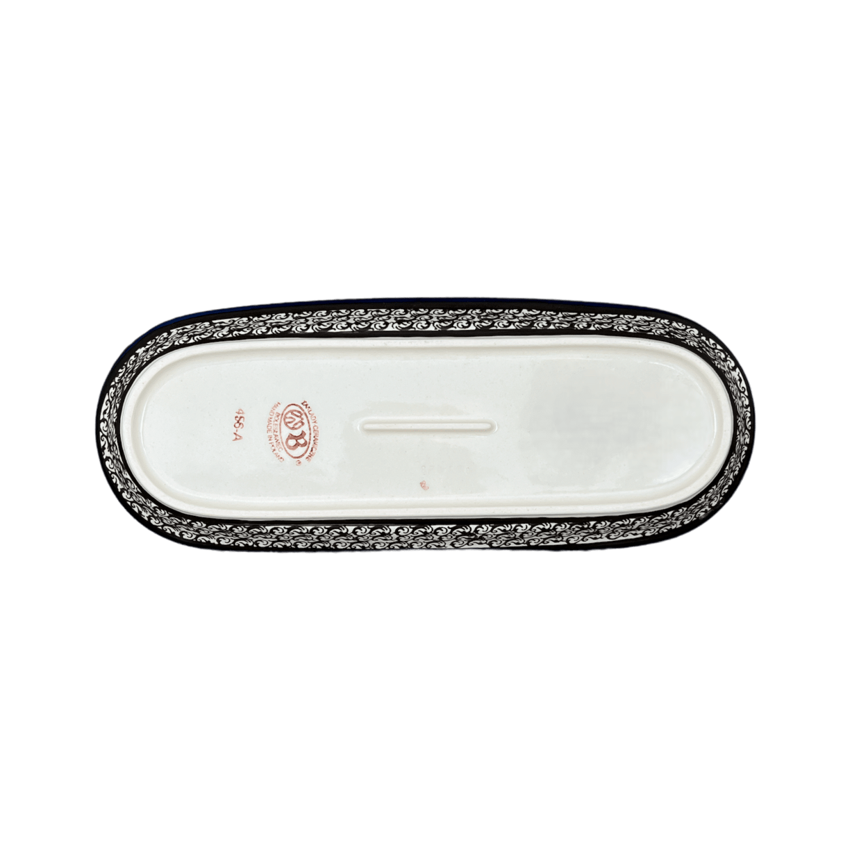 Serving Dish, Oval, 11" x 4.5" in "Mesa Verde Midnight" by Zaklady | Y928A-A1159A