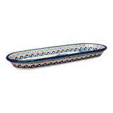 Serving Dish, Oval, 11" x 4.5" in "Julie's Garden" by Zaklady | Y928A-ART165