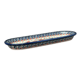 Serving Dish, Oval, 11" x 4.5" in "Cosmic Cosmos" by Zaklady | Y928A-ART326