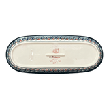 Serving Dish, Oval, 11" x 4.5" in "Cosmic Cosmos" by Zaklady | Y928A-ART326