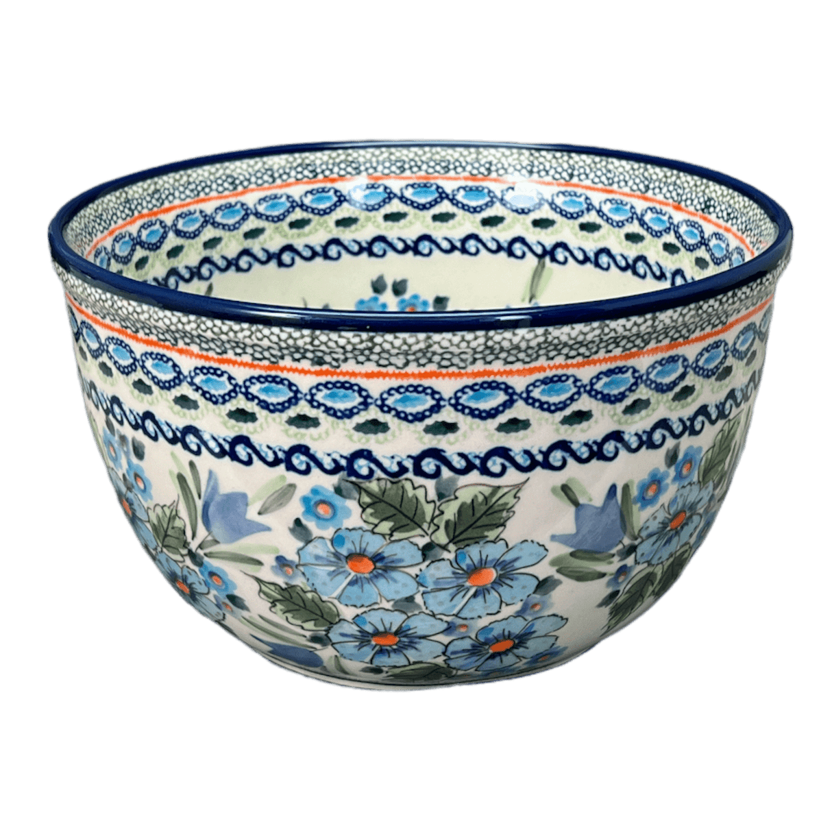 Bowl, Round, Extra-Deep, 8" in "Julie's Garden" by Zaklady | Y985A-ART165