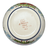 Bowl, Round, Extra-Deep, 8" in "Floral Crescent" by Zaklady | Y985A-ART237