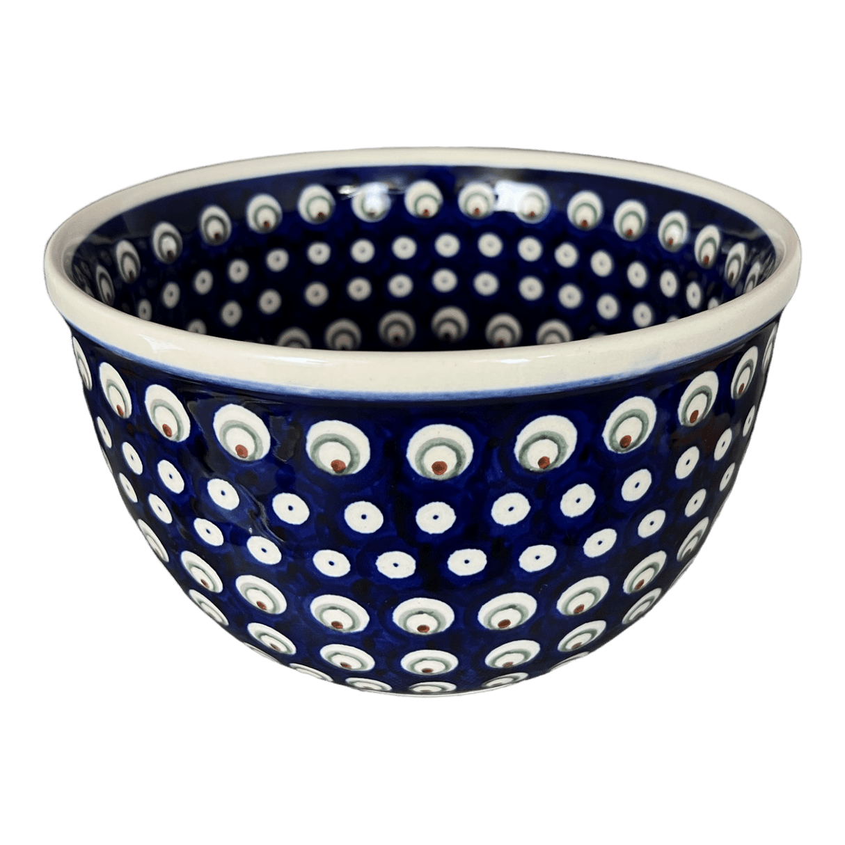 Bowl, Round, Extra-Deep, 8" in "Peacock Burst" by Zaklady | Y985A-D487