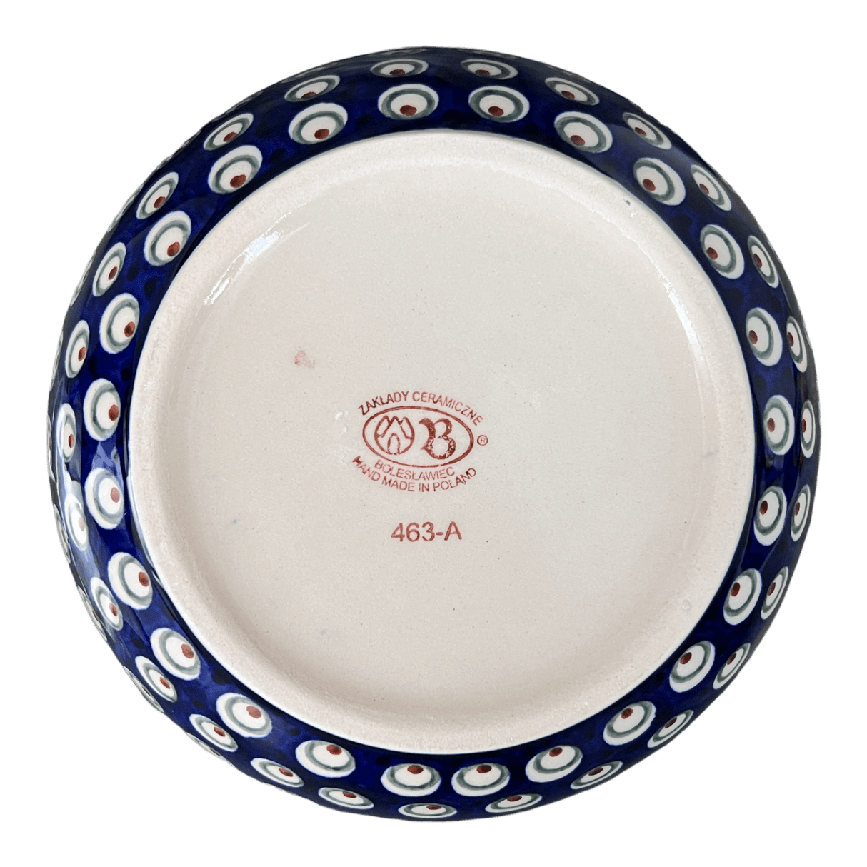 Bowl, Round, Extra-Deep, 8" in "Peacock Burst" by Zaklady | Y985A-D487