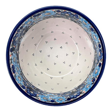 Bowl, Round, Extra-Deep, 8" in "Garden Party Blues" by Zaklady | Y985A-DU50