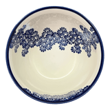 Bowl, Round, Extra Deep, 10.5" in "Blue Floral Vines" by Zaklady | Y986A-D1210A