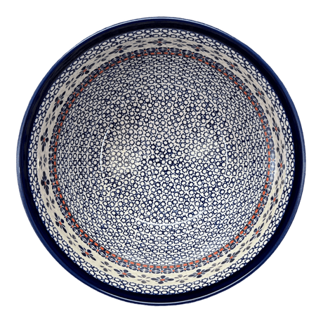 Bowl, Round, Extra Deep, 10.5" in "Mosaic Blues" by Zaklady | Y986A-D910