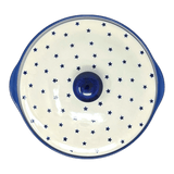 Baker, Round, with Lid, Deep, 8" in "Winter's Eve" by Manufaktura | Z128S-IBZ