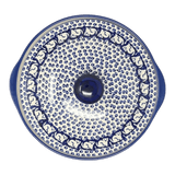 Baker, Round, with Lid, Deep, 8" in "Kitty Cat Path" by Manufaktura | Z128T-KOT6