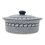 Baker, Round, with Lid, Deep, 8" in "Kitty Cat Path" by Manufaktura | Z128T-KOT6