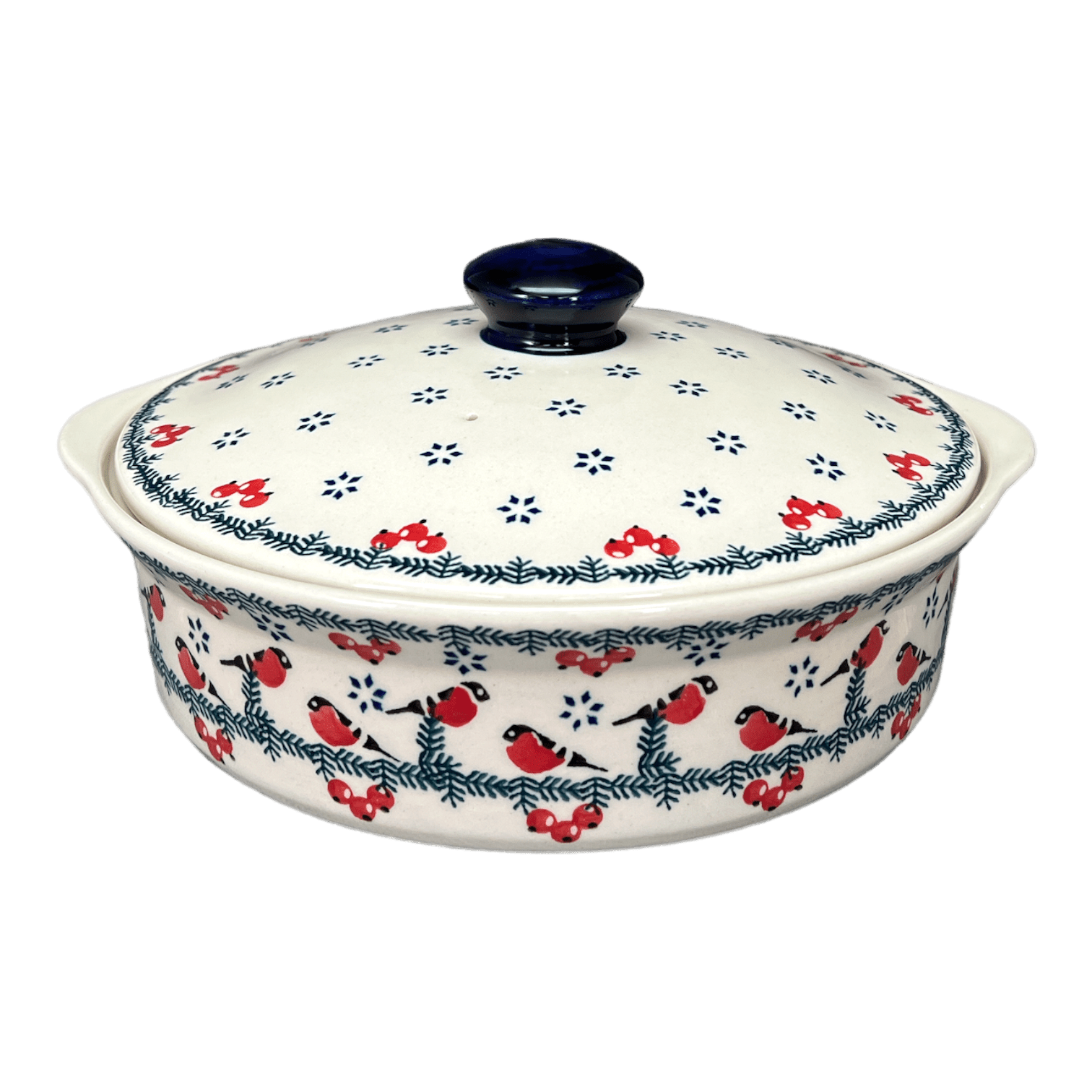 Bundt Cake Pan (Rosie's Garden)  AA55-1490X - The Polish Pottery Outlet