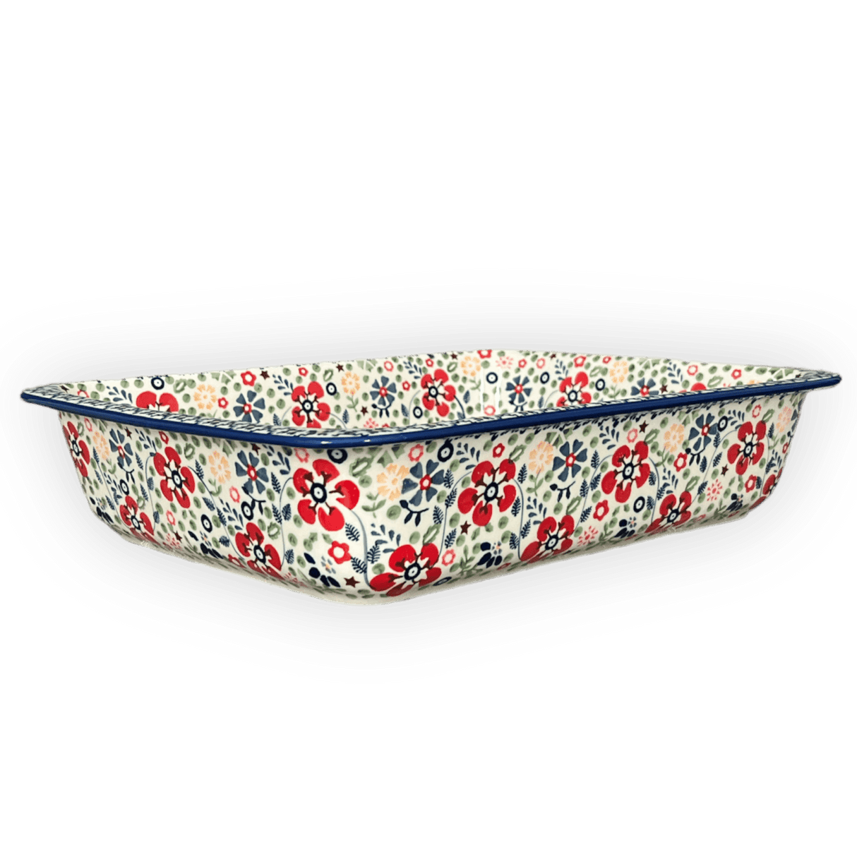 Baker, Lasagna Pan, 11" x 14" in "Full Bloom" by Manufaktura | Z139S-EO34