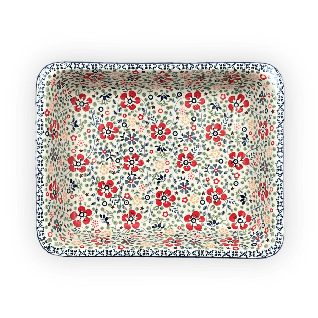 Baker, Lasagna Pan, 11" x 14" in "Full Bloom" by Manufaktura | Z139S-EO34