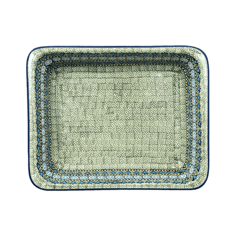 Baker, Lasagna Pan, 11" x 14" in "Blue Bells" by Manufaktura | Z139S-KLDN