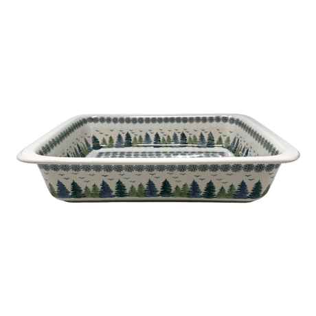 Baker, Lasagna Pan, 11" x 14" in "Pine Forest" by Manufaktura | Z139S-PS29