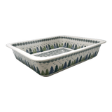 Baker, Lasagna Pan, 11" x 14" in "Pine Forest" by Manufaktura | Z139S-PS29