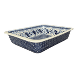 Baker, Lasagna Pan, 11" x 14" in "Duet in Blue" by Manufaktura | Z139S-SB01