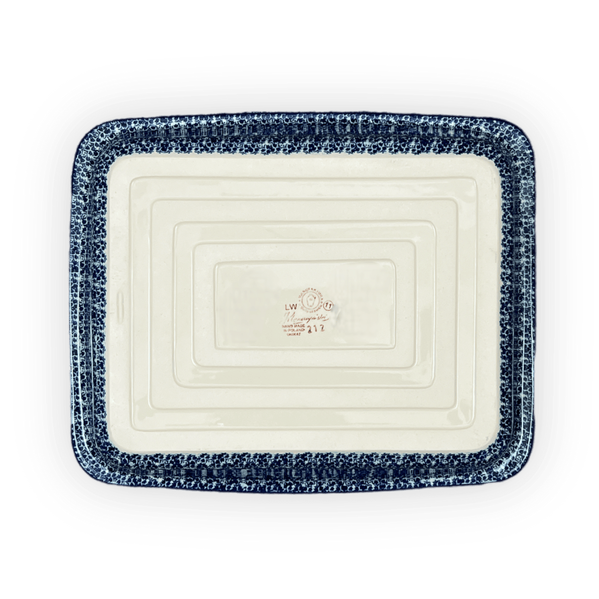 Baker, Lasagna Pan, 11" x 14" in "Butterfly Bliss" by Manufaktura | Z139S-WK73