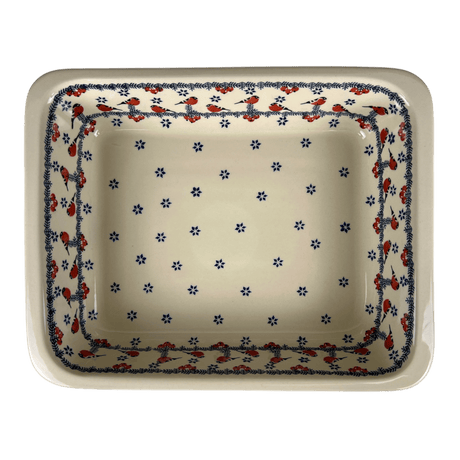 Baker, Lasagna Pan, 11" x 14" in "Red Bird" by Manufaktura | Z139T-GILE