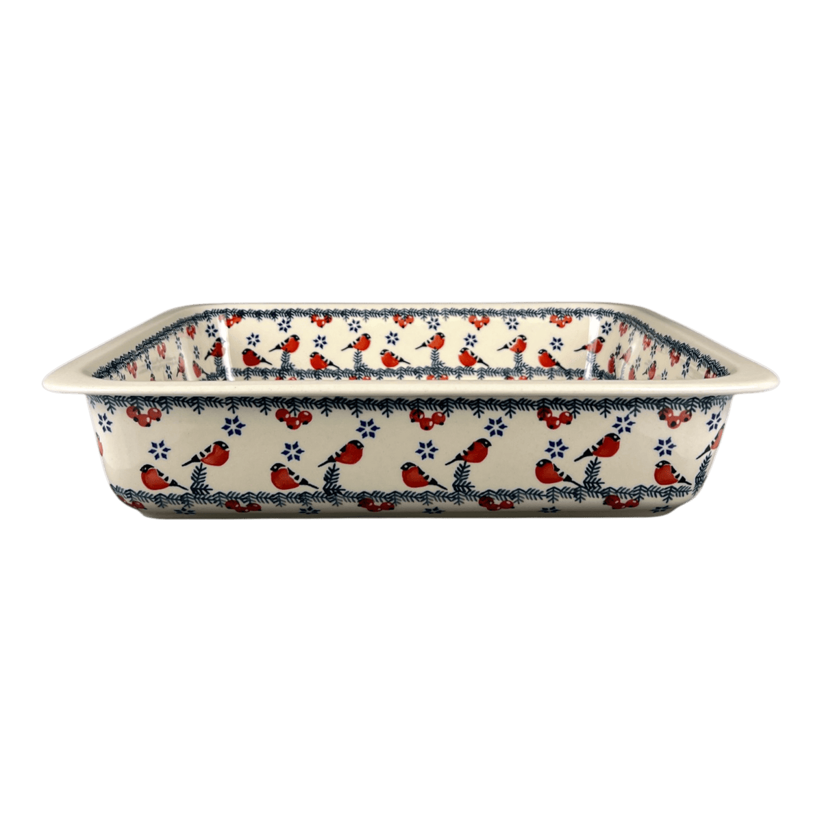 Baker, Lasagna Pan, 11" x 14" in "Red Bird" by Manufaktura | Z139T-GILE