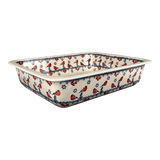 Baker, Lasagna Pan, 11" x 14" in "Red Bird" by Manufaktura | Z139T-GILE