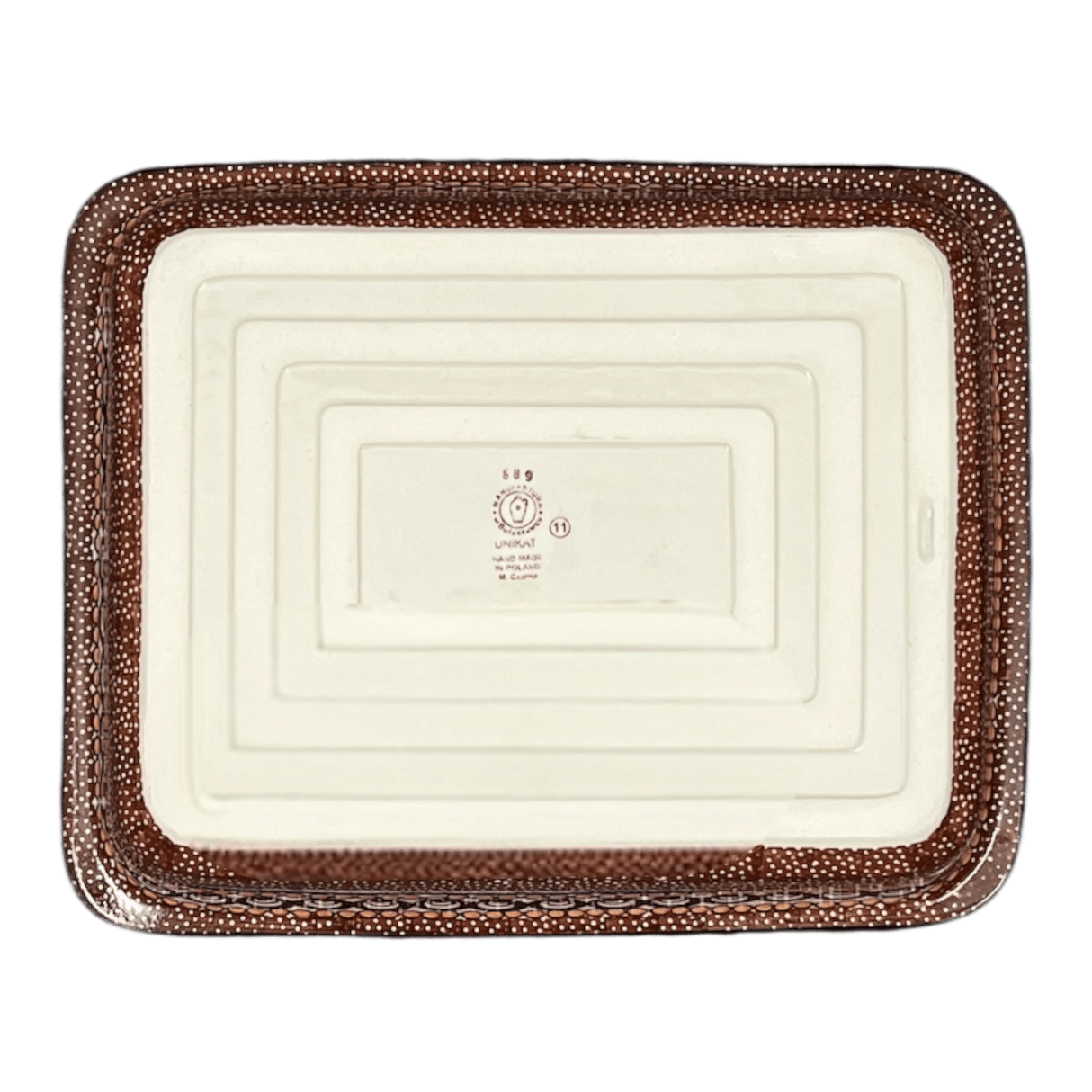 Baker, Lasagna Pan, 11" x 14" in "Peacock Autumn" by Manufaktura | Z139U-54B