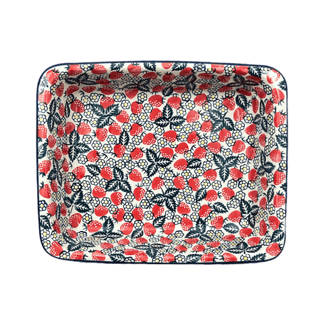 Baker, Lasagna Pan, 11" x 14" in "Strawberry Fields" by Manufaktura | Z139U-AS59