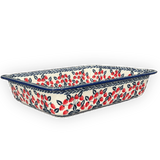 Baker, Lasagna Pan, 11" x 14" in "Fresh Strawberries" by Manufaktura | Z139U-AS70