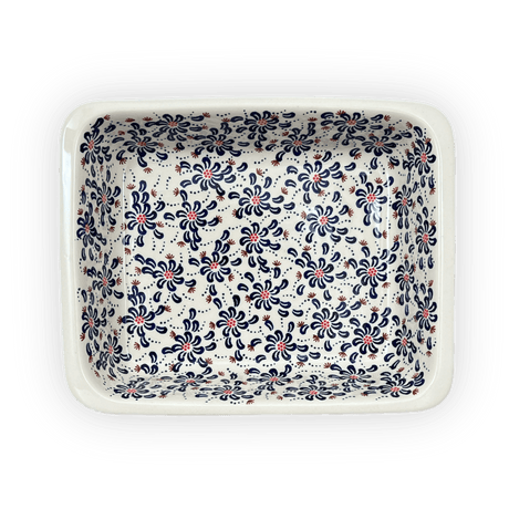 Baker, Lasagna Pan, 11" x 14" in "Floral Fireworks" by Manufaktura | Z139U-BSAS