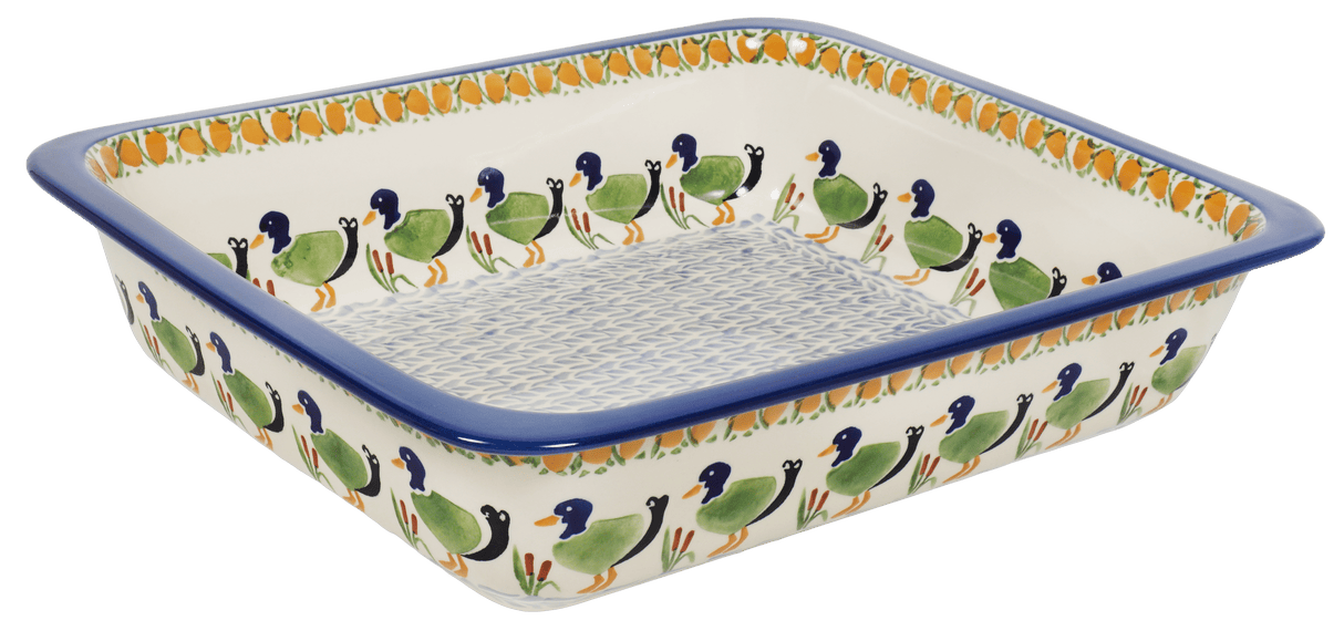 Baker, Lasagna Pan, 11" x 14" in "Ducks in a Row" by Manufaktura | Z139U-P323