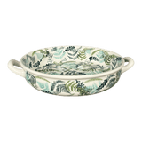 Casserole, Round, Handles, 9.25" in "Scattered Ferns" by Manufaktura | Z140S-GZ39
